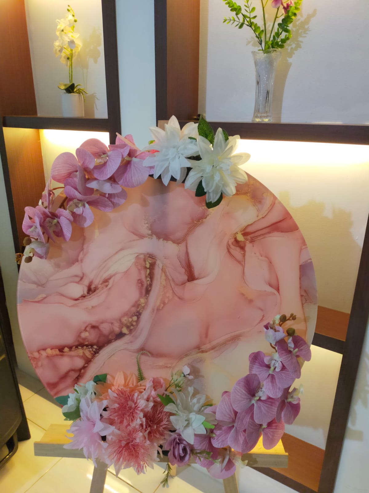 Marble Bulat Peach